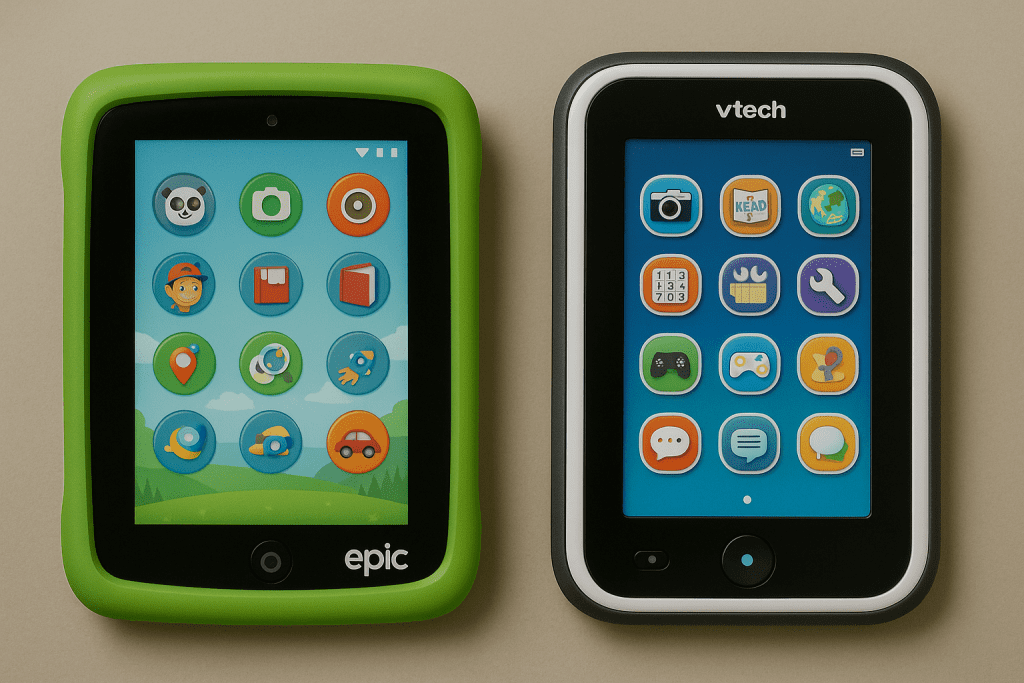 Tabletas LeapFrog y VTech similares a las de mamá y papá