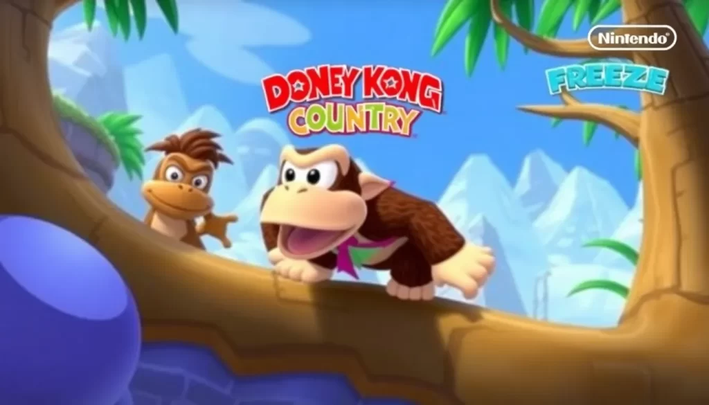 Donkey Kong Country Tropical Freeze es fácil de jugar en Nintendo 2 out 0 256