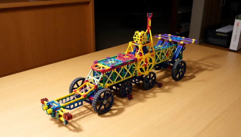 Diviértete construyendo la montaña rusa K'NEX Raptor's Revenge 2 out 0 604